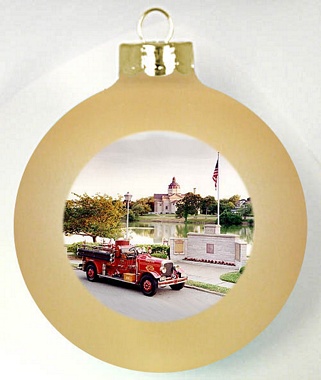 Fire Department Ornament Christmas Fundraiser