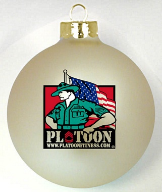 Click here for additional designs of Glass Custom Ornaments for Armed Forces, Police, Fire Dept