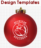 Design Your Ornament Online with our Easy Design Templates!
