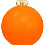 Gloss Orange Ornament Shatterproof ORNT USA orange_gloss
