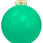 Gloss Aqua Ornament Shatterproof ORNTUSA_Aqua_gloss
