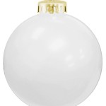 Gloss White Ornament Shatterproof ORNTUSA_white_gloss