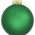 Satin Green Ornament Shatterproof ORNT_green_satin
